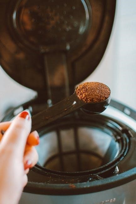 cruxgg coffee maker manual